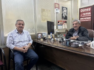 nceki dnem Fatsa belediye bakan  Hseyin Anlayan gazetemizi ziyaret etti